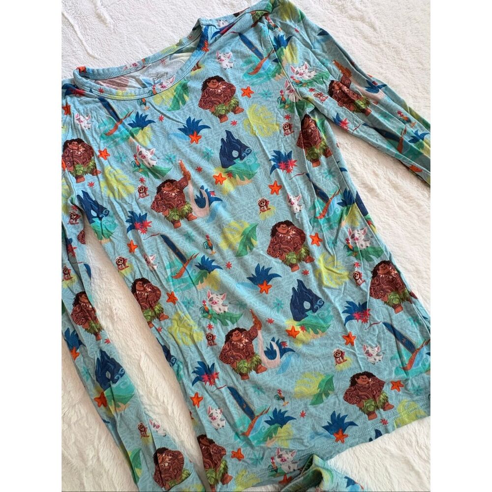 Posh Peanut Classic Pajama Set Moana Disney Maui 10/12